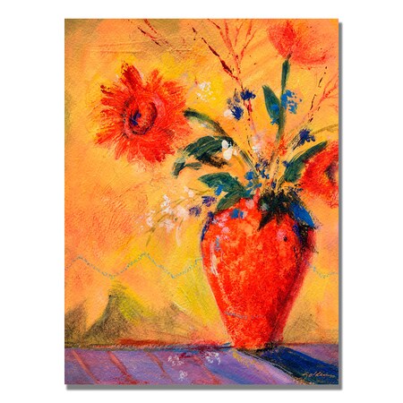 Trademark Fine Art Sheila Golden 'Fiesta Bouqet' Canvas Art., 24x32 SG0291-C2432GG